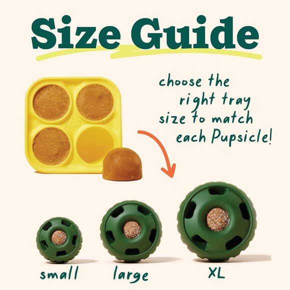 Woof PupsicleTreat Tray Mold Treat Dispenser Dog Toy - Dog Toys 5