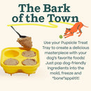 Woof PupsicleTreat Tray Mold Treat Dispenser Dog Toy