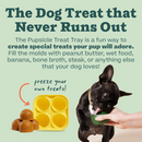 Woof PupsicleTreat Tray Mold Treat Dispenser Dog Toy - Dog Toys 3