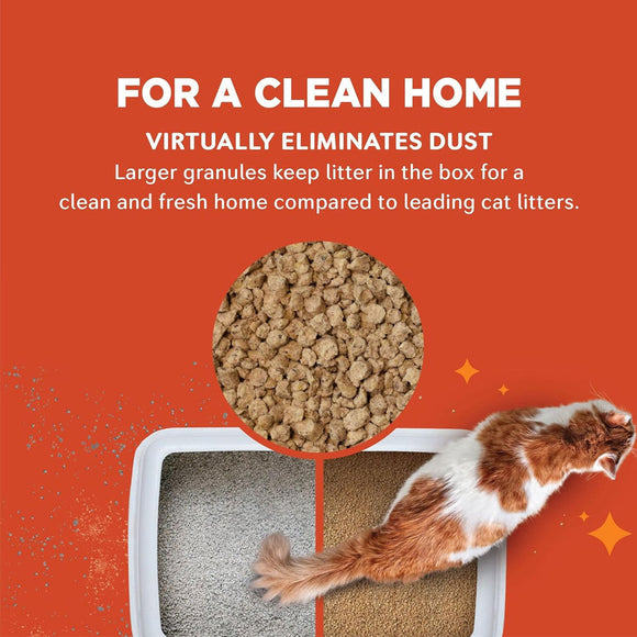 World’s Best Cat Litter Low Tracking & Dust Control Multiple Cat Unscented 28 lbs - Cat Litter & Waste Disposal 5