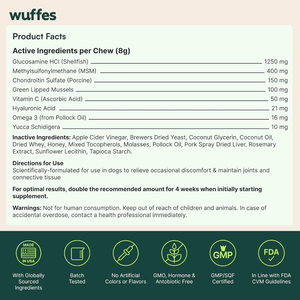 Wuffes Hip & Joint Chews for Dogs - Dog Treats 2