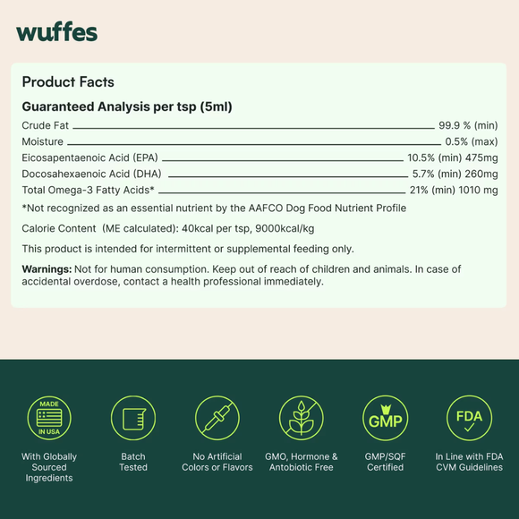 Wuffes Probiotic Chews for Dogs (50 chews) - Dog Treats 3