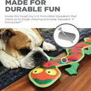 Outward Hound Fire Biterz Exotic Lizard Orange Dog Toy