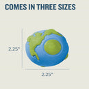 Planet Dog Orbee-Tuff Planet Ball Treat-Dispensing Dog Toy, Blue & Green-9