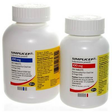 Simplicef (cefpodoxime proxetil) Tablets - Antibiotic for Dogs