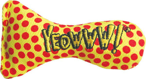Yeowww! Stinkies Catnip Sardines Cat Toys 3’’ 1-count - Yellow/Red - Cat Toys 2