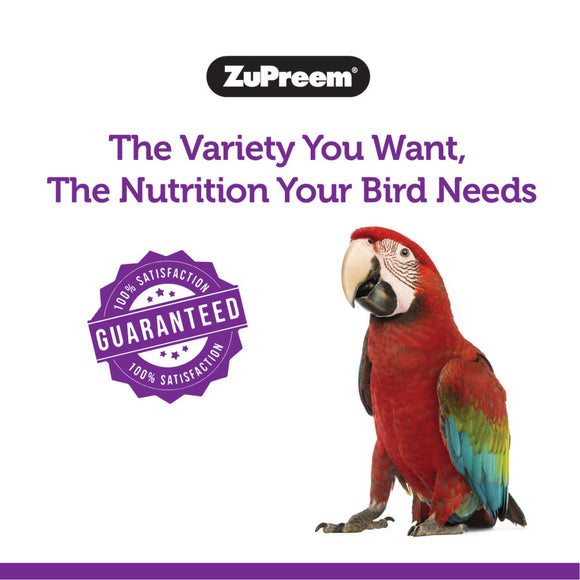 ZuPreem Pure Fun Bird Food for Large Birds, 2-lb