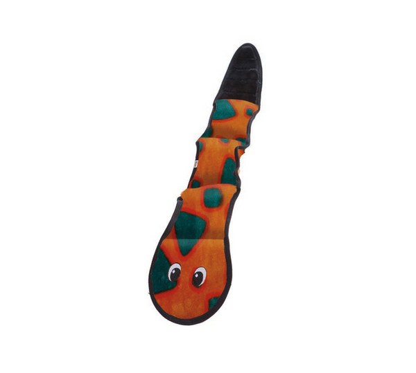 Outward Hound Invincible Durablez Snake 3 Squeaker Dog Toy, Large