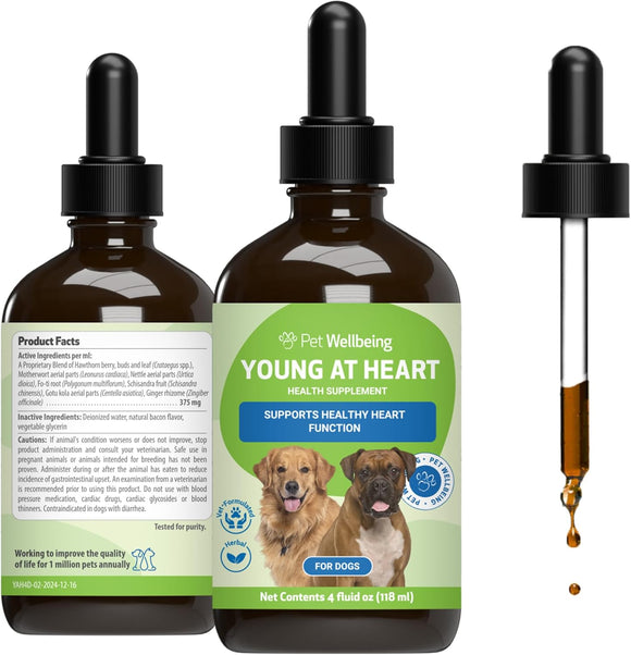 Young at Heart - for Healthy Heart Maintenance in Dogs - 4-oz - Dog Vitamins & Supplements 2