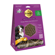 Yummy Combs Dental Flossing Treats for Large Dogs 51-100lbs - 9 Chews - Dog Dental Chews & Treats 1