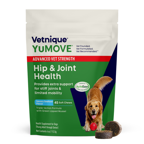 YuMOVE Advanced Vet Strength Hip & Joint Health Soft Chews for Dogs Seafood Flavor - Dog Joint & Hip Supplements 7