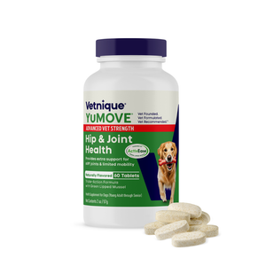 YuMOVE PLUS Joint Supplement Extra-Strength Tablets for Dogs - 60 Tablets (For Small & Medium Dogs) - Dog Hip & Joint