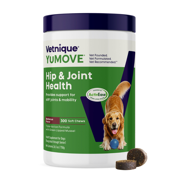 YuMOVE Hip & Joint Health Supplement Soft Chews for Adult Dogs - 300 Bites - Joint Supplement 13