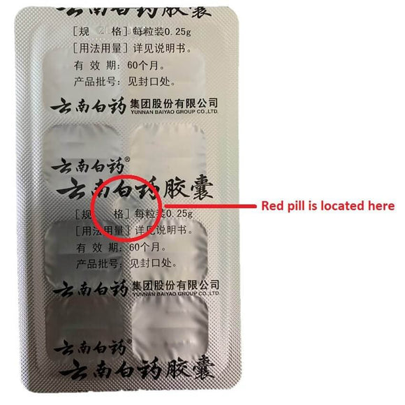 Yunnan Baiyao Capsules Herbal Supplement for Dogs 16 capsules - Pet Vitamins & Supplements 2