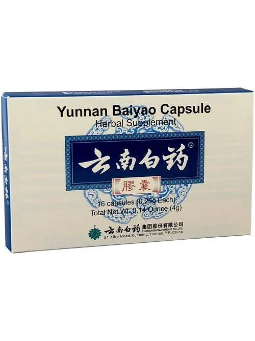 Yunnan Baiyao Capsules Herbal Supplement for Dogs 16 capsules - Pet Vitamins & Supplements 1