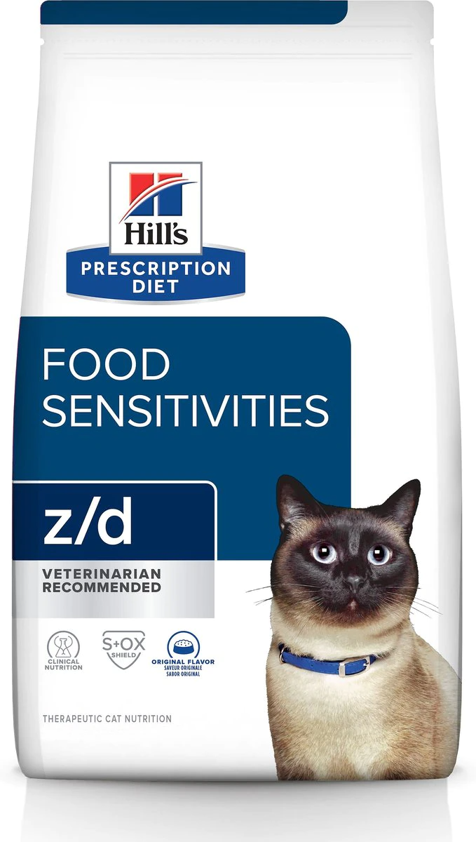 Hill's Prescription Diet z/d Skin/Food Sensitivities Dry Cat Food