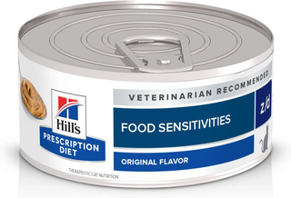Hill's Prescription Diet z/d Skin/Food Sensitivities Canned Cat Food, 5.5 oz,