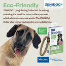 ZENIDOG Calming Collar for Dogs- Medium/Large (22-110 lbs) - Dog Calming & Anxiety Supplements 8