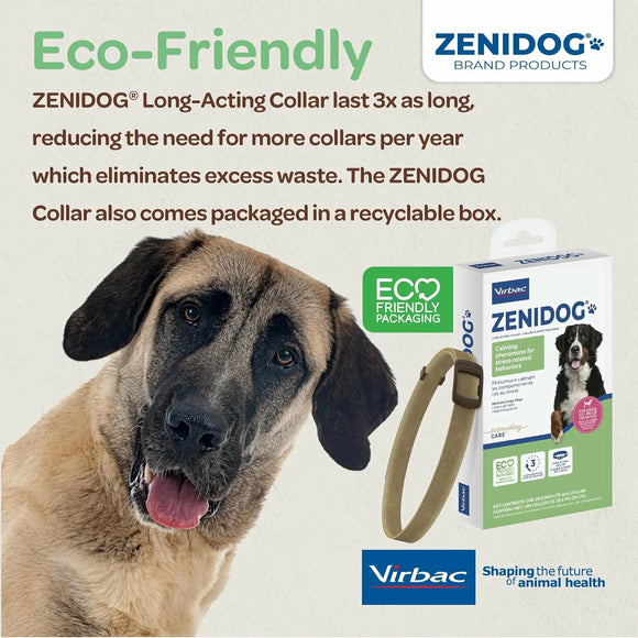 ZENIDOG Calming Collar for Dogs- Medium/Large (22-110 lbs) - Dog Calming & Anxiety Supplements 8