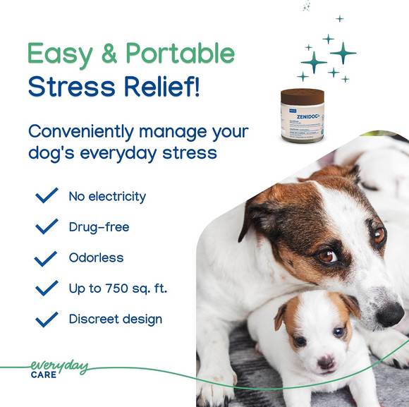 ZENIDOG Calming Pheromone Gel-Diffuser for Dogs - Dog Calming & Anxiety Supplements 6