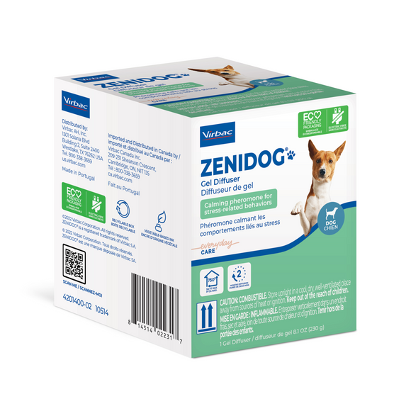 ZENIDOG Calming Pheromone Gel-Diffuser for Dogs - Dog Calming & Anxiety Supplements 1