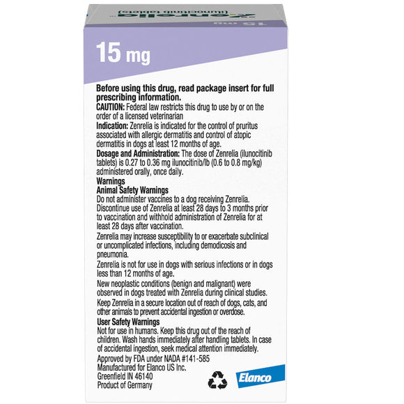 more information about the medicine Zenrelia (ilunocitinib tablets) 