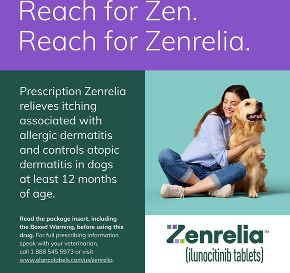 Zenrelia (ilunocitinib tablets) for Dogs 8.5-mg - Pet Medicine 5