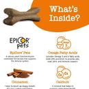 Zesty Paws All-in-One Functional Dental Bone Chews For Regular/Medium Dogs (12 bones)