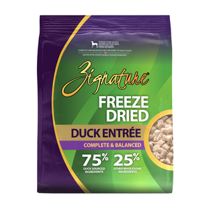 Zignature Duck Entree Freeze-Dried Dog Food - Dog Food 1
