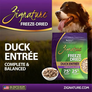 Zignature Duck Entree Freeze-Dried Dog Food - Dog Food 2