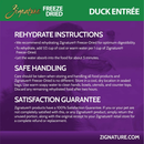 Zignature Duck Entree Freeze-Dried Dog Food - Dog Food 4