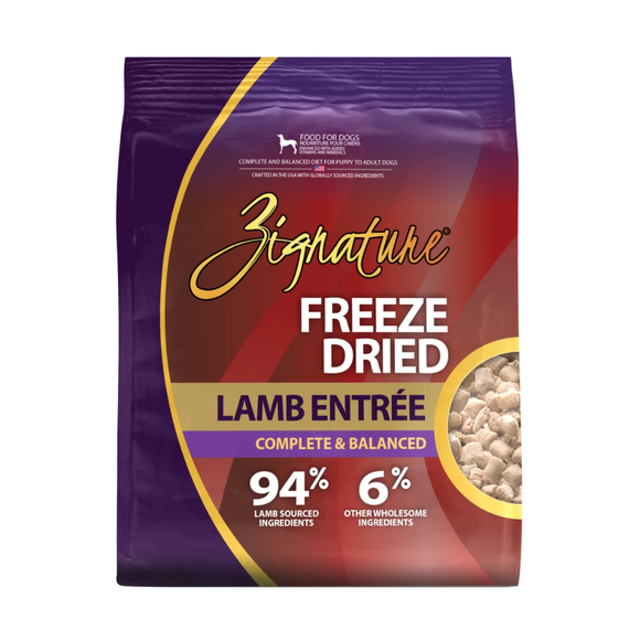 Zignature Lamb Entree Freeze-Dried Dog Food - Dog Food 1