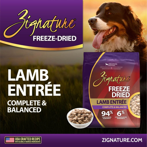 Zignature Lamb Entree Freeze-Dried Dog Food - Dog Food 2