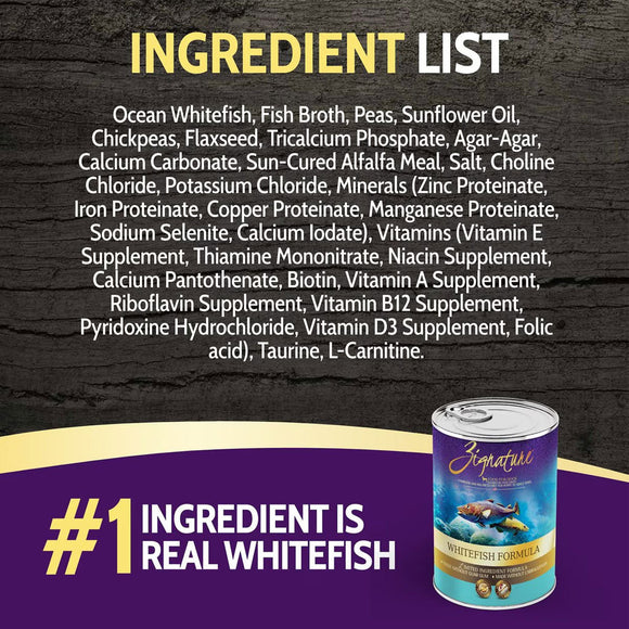 Zignature Limited Ingredient Formula Canned Dog Food 13-oz case of 12 - Dog Food 45