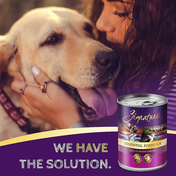 Zignature Limited Ingredient Formula Canned Dog Food 13-oz case of 12 - Dog Food 55