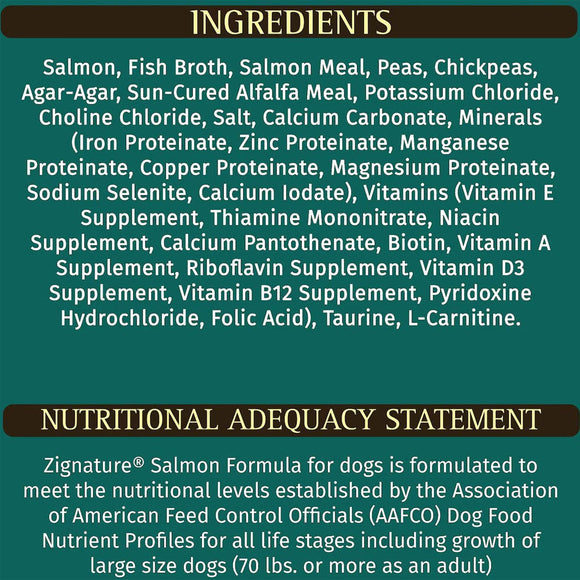 Zignature Limited Ingredient Formula Canned Dog Food 13-oz case of 12 - Dog Food 23