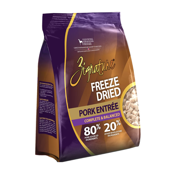 Zignature Pork Entree Freeze-Dried Dog Food - Dog Food 9
