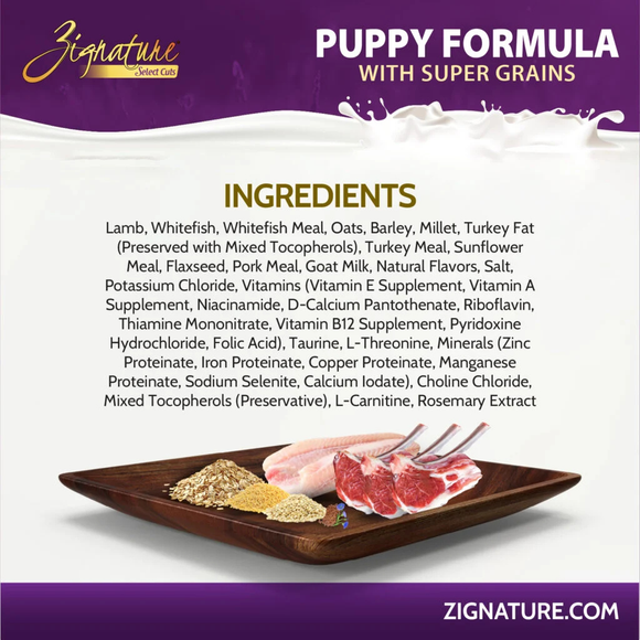 Zignature Select Cuts Puppy Formula Dog Food - Dog Food 5