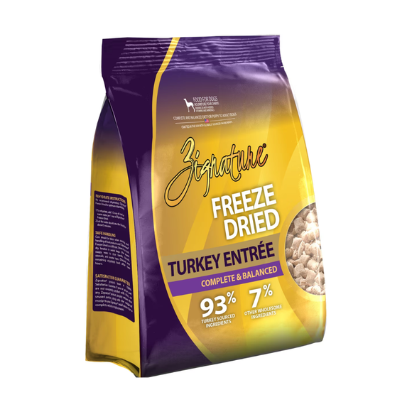 Zignature Turkey Entree Freeze-Dried Dog Food - Dog Food 8