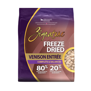 Zignature Venison Entree Freeze-Dried Dog Food - Dog Food 1