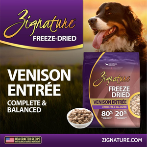 Zignature Venison Entree Freeze-Dried Dog Food - Dog Food 2