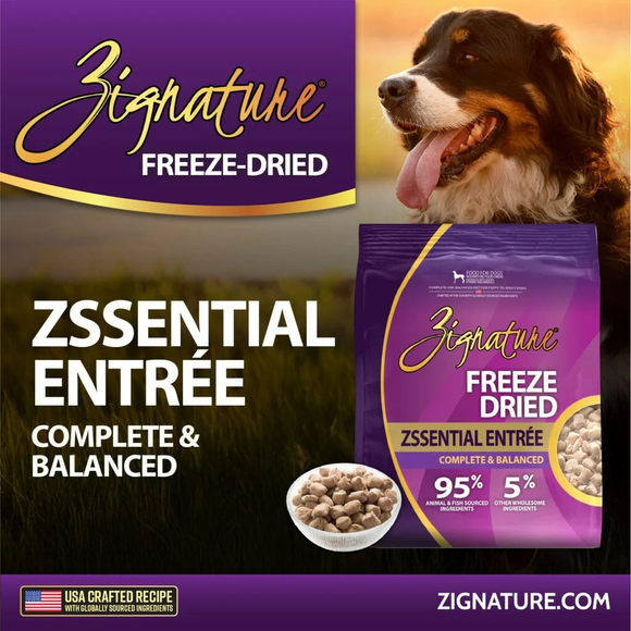 Zignature Zssential Entree Freeze-Dried Dog Food - 4 oz - Dog Food 2