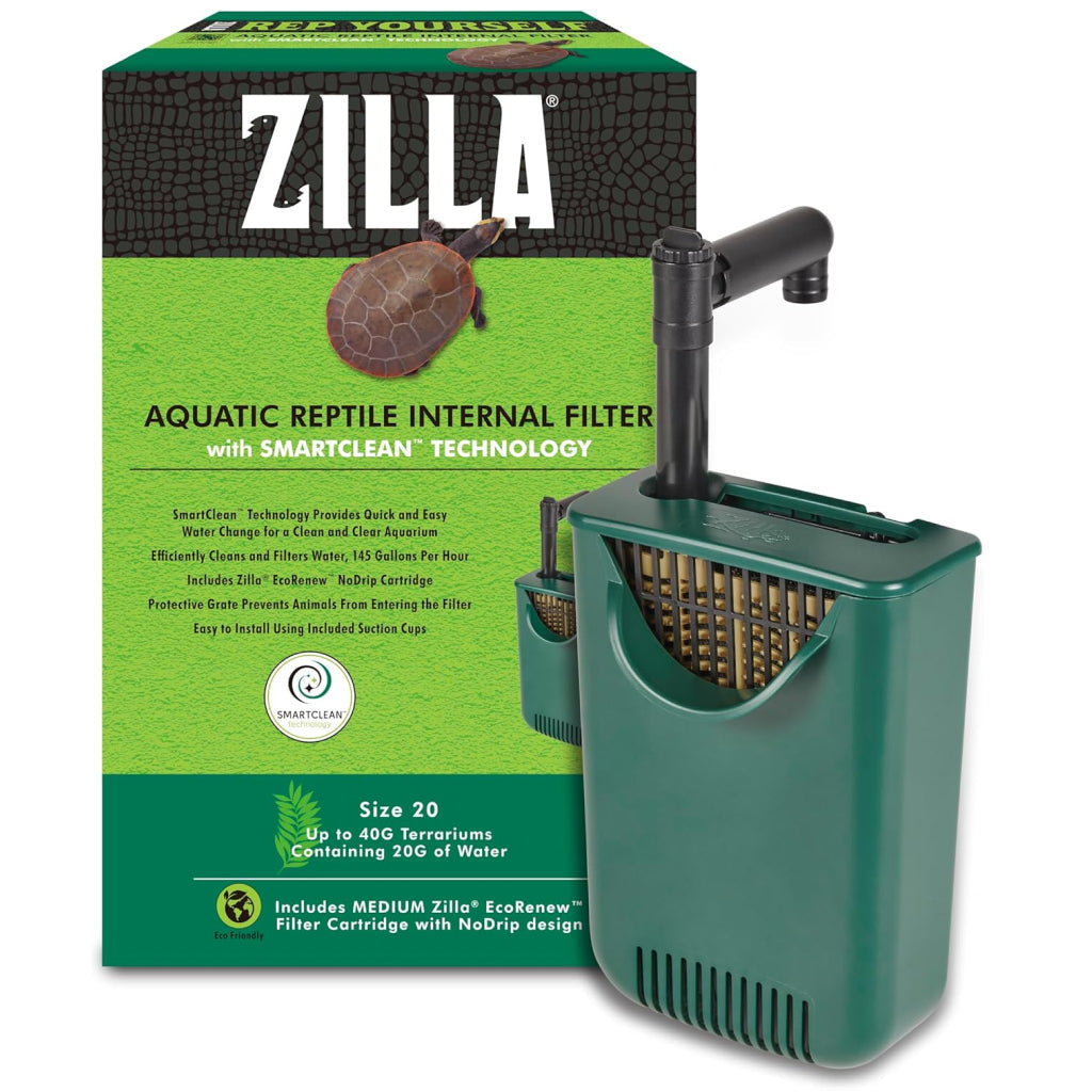 Zilla Aquatic Reptile Internal Filter with SmartClean