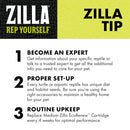 Zilla Aquatic Reptile Internal Filter with SmartClean Technology Medium -20 gal