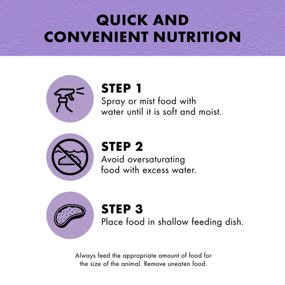 Zilla Reptile Muchies Omnivore Mix with Calcium 4-oz - Reptile Healthcare & Wellness 3