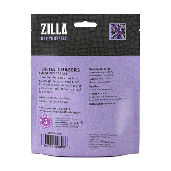 Zilla Turtle Chasers Floating Treats Shrimp 2-oz - Reptile & Amphibian Food 11
