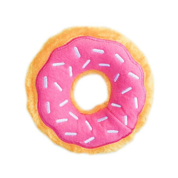 Zippy Paws Donutz Squeaky Plush Toy for Dogs - Plush Dog Toys 3