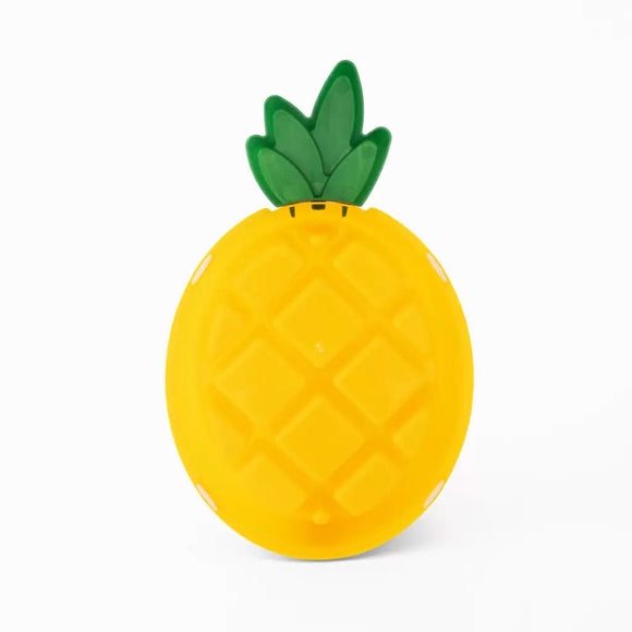 Pineapple-shaped object on a white background