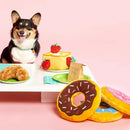 Zippy Paws Jumbo Donutz Interactive Squeaky Toy for Dogs