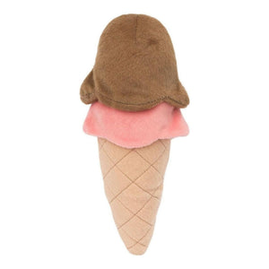 Zippy Paws NomNomz Ice Cream Plush Squeaky Toy For Dog